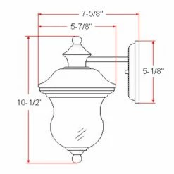 Buy ๐คฉ 7 - 12 In. Design House Highland Outdoor Downlight - 6 X 10.625 In. โ 9 Buy ๐คฉ 7 - 12 In. Design House Highland Outdoor Downlight - 6 X 10.625 In. โ -Trans Globe Shop detail2DHIC099