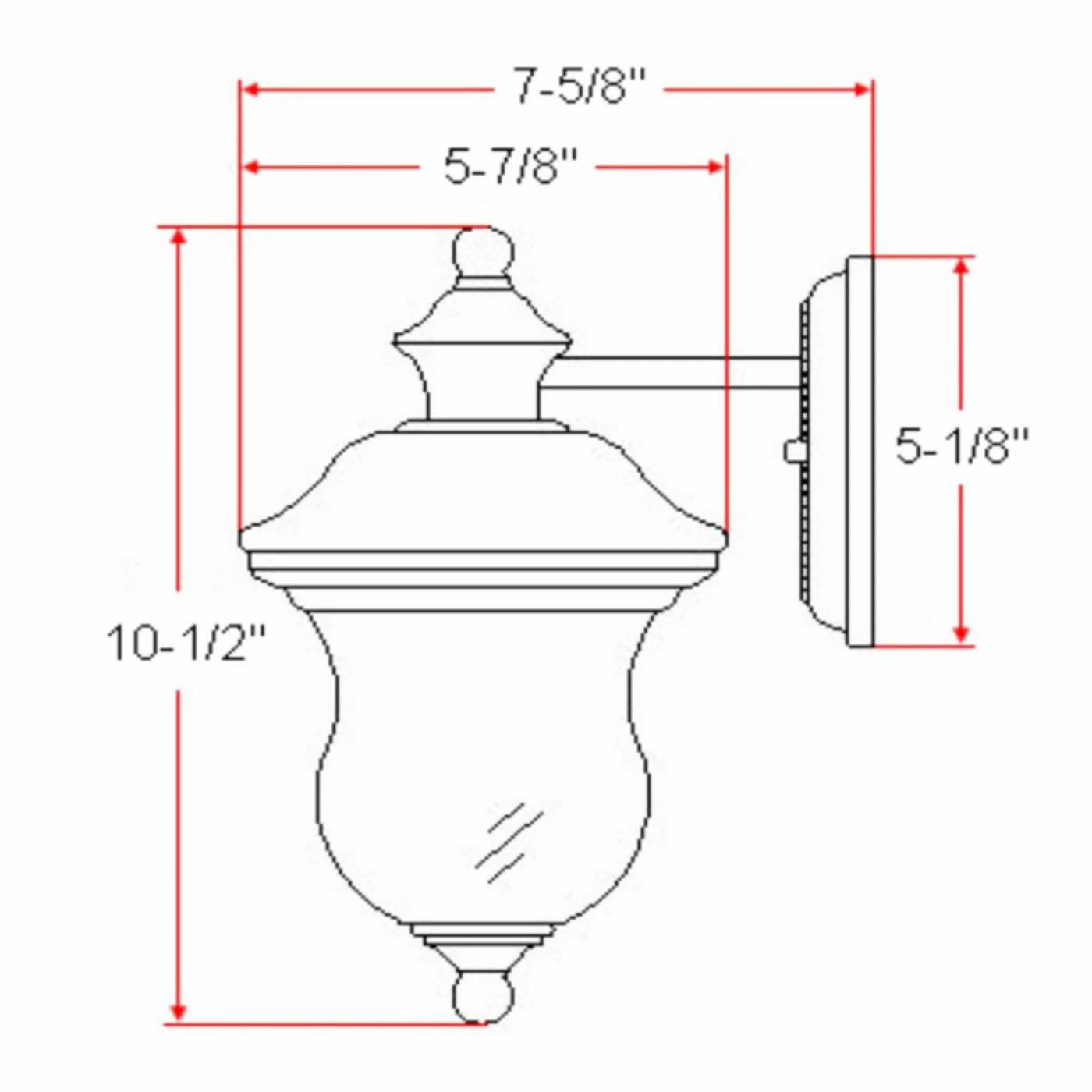 Buy ๐คฉ 7 - 12 In. Design House Highland Outdoor Downlight - 6 X 10.625 In. โ 6 Buy ๐คฉ 7 - 12 In. Design House Highland Outdoor Downlight - 6 X 10.625 In. โ - Image 4