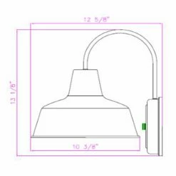 Wholesale 😉 13 - 18 In. Design House 579383 Mason Indoor/Outdoor Wall Light - Silver ✔️ -Trans Globe Shop detail2DHIC610
