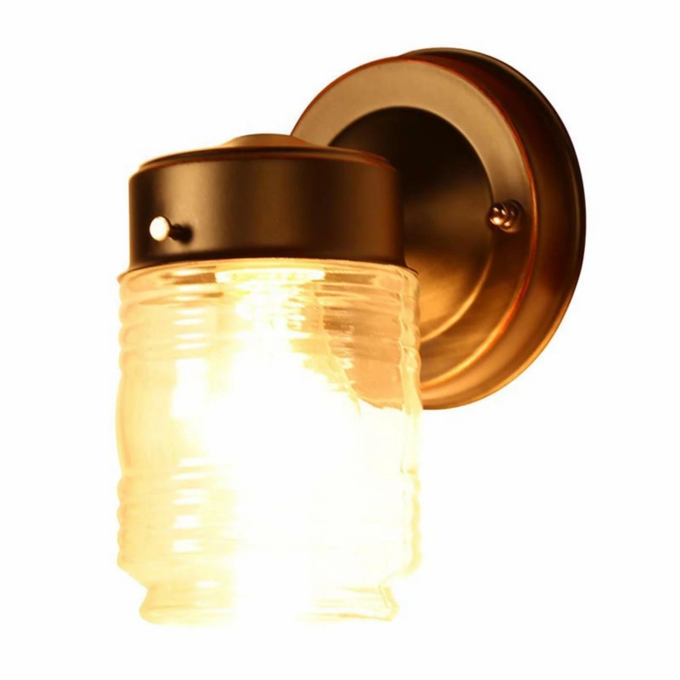 Best Pirce 🤩 7 - 12 In. Design House Jelly Jar 587311 Outdoor Wall Light - Set Of 2 🤩 6 Best Pirce 🤩 7 - 12 In. Design House Jelly Jar 587311 Outdoor Wall Light - Set Of 2 🤩 - Image 4