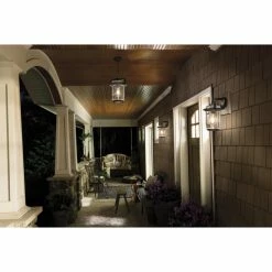 Budget 👍 13 - 18 In. Kichler Andover Outdoor Wall Light 🔔 -Trans Globe Shop detail2KIC6531
