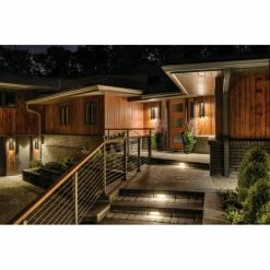 Buy ❤️ 19 - 24 In. Kichler River Path Outdoor Wall Light 🎁 -Trans Globe Shop detail2KIC6549 1