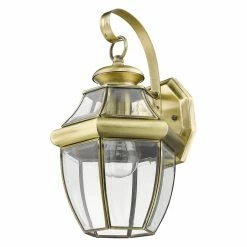 Budget 💯 Livex Lighting 13 - 18 In. Livex Monterey 2151 Wall Lantern 13H In. ⭐ -Trans Globe Shop detail2LXL226