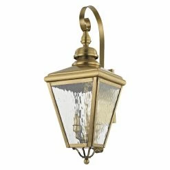 Best deal 🤩 25 - 30 In. Livex Lighting Cambridge 2033 Outdoor Wall Lantern 🧨 -Trans Globe Shop detail2LXL3064