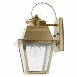 Coupon 🔔 7 - 12 In. Livex Lighting Mansfield 2162 Outdoor Wall Lantern ⌛ -Trans Globe Shop detail2LXL3069