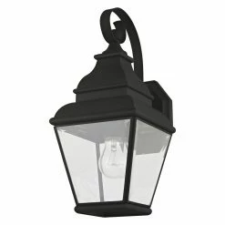 New 🥰 Armed Sconces Livex Lighting Exeter 1 Light Outdoor Wall Lantern 🔔 -Trans Globe Shop detail2LXL3254