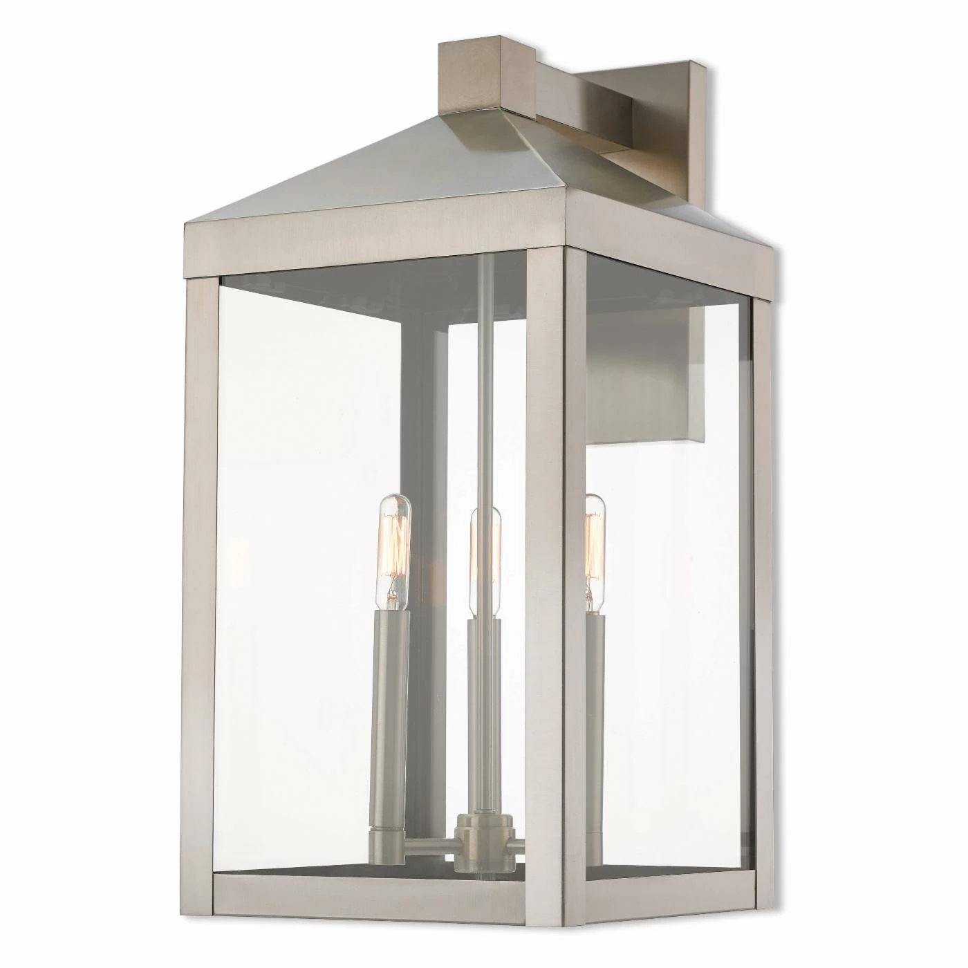 Buy ๐ 19 - 24 In. Livex Lighting Nyack 20585 3 Light Outdoor Wall Lantern โจ 6 Buy ๐ 19 - 24 In. Livex Lighting Nyack 20585 3 Light Outdoor Wall Lantern โจ - Image 4