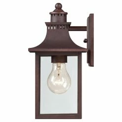 Best Pirce 💯 7 - 12 In. Quoizel Chancellor CCR8406CU Outdoor Wall Lantern 🛒 -Trans Globe Shop detail2QUO2091