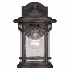 Hot Sale 🧨 7 - 12 In. Quoizel Marblehead MBH8407PN Outdoor Wall Lantern 🎉 -Trans Globe Shop detail2QUO2231