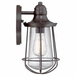 Cheapest ⌛ 7 - 12 In. Quoizel Marine MRE8406WT Outdoor Wall Lantern 👏 -Trans Globe Shop detail2QUO2288 1
