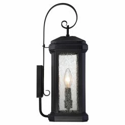 Discount ✨ 13 - 18 In. Quoizel Trumbull TML8407K Outdoor Wall Lantern 🥰 -Trans Globe Shop detail2QUO2527