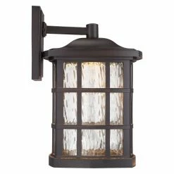 New ✨ 13 - 18 In. Quoizel Stonington SNN8411 Outdoor Wall Sconce 🔥 -Trans Globe Shop detail2QUO2885