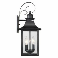 Discount 😀 19 - 24 In. Quoizel Chancellor CCR8408K Outdoor Wall Lantern ❤️ -Trans Globe Shop detail2QUO3310