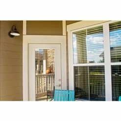 Best Sale 👏 7 - 12 In. Design House Mason Indoor/Outdoor Wall Mount Light ⭐ -Trans Globe Shop detail3DHIC776 1