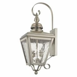 Best Pirce 🌟 19 - 24 In. Livex Lighting Cambridge 2031 Outdoor Wall Lantern 🎉 -Trans Globe Shop detail3LXL3063 1