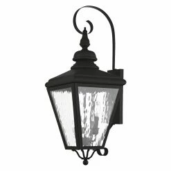 Best deal 🤩 25 - 30 In. Livex Lighting Cambridge 2033 Outdoor Wall Lantern 🧨 -Trans Globe Shop detail3LXL3064