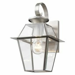 Buy ⌛ 7 - 12 In. Livex Lighting Westover 2181-91 Outdoor Wall Lantern 🛒 -Trans Globe Shop detail3LXL3075