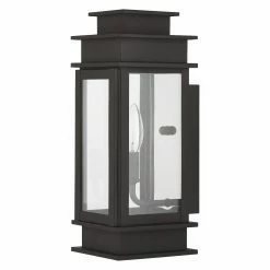 Cheap 🔥 Livex Lighting 13 - 18 In. Livex Princeton 2013 Outdoor Wall Lantern 14H In. 🎉 -Trans Globe Shop detail3LXL485