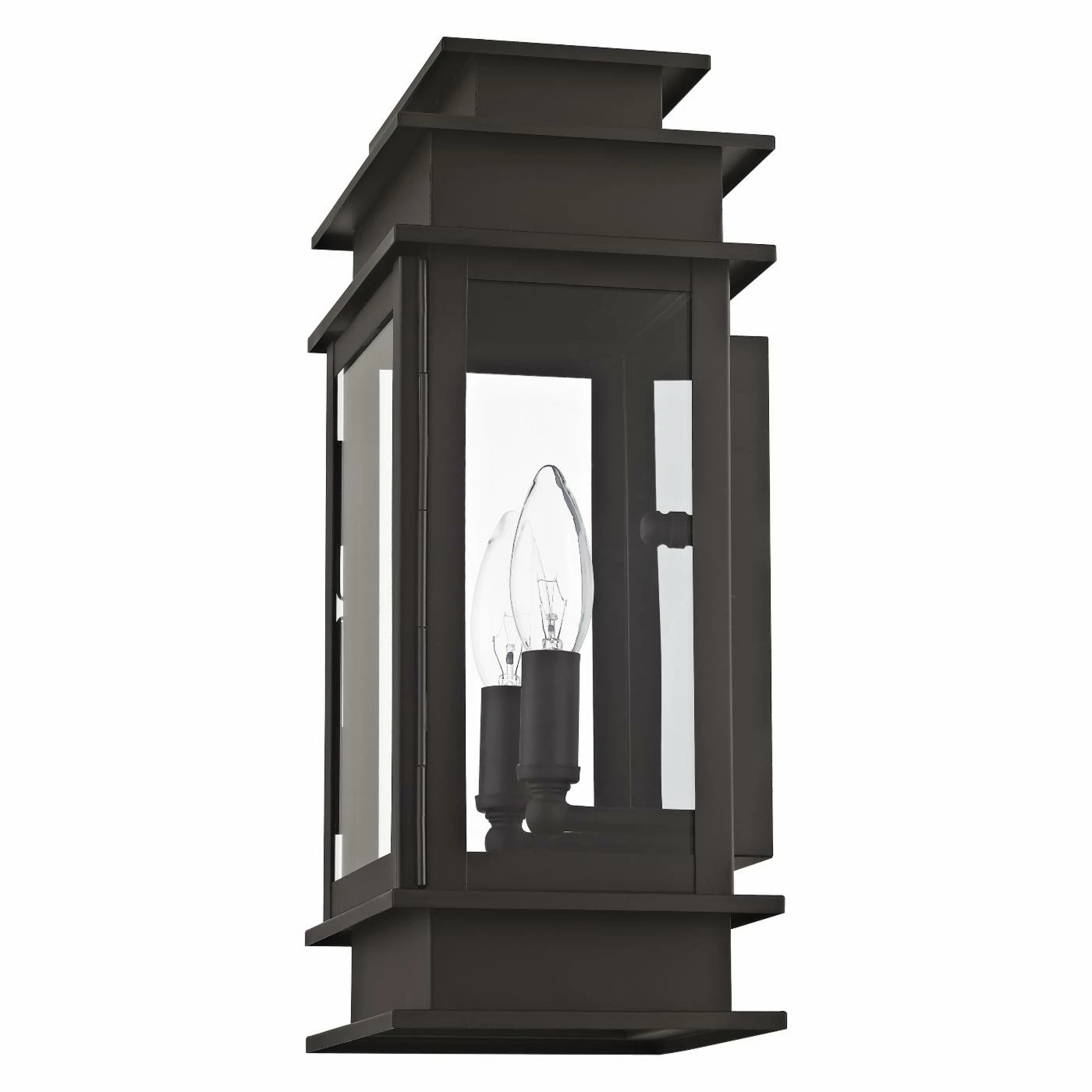 Discount ⭐ Livex Lighting 13 - 18 In. Livex Princeton 2014 Outdoor Wall Lantern Bronze 14H In. ⌛ 8 Discount ⭐ Livex Lighting 13 - 18 In. Livex Princeton 2014 Outdoor Wall Lantern Bronze 14H In. ⌛ - Image 6