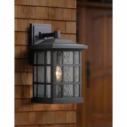 Best Pirce ⭐ Armed Sconces Quoizel Stonington SNN8409 Outdoor Wall Lantern ✔️ -Trans Globe Shop detail3QUO2483