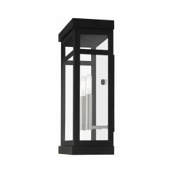 Outlet 🤩 13 - 18 In. Livex Lighting Hopewell 20704 2 Light Outdoor Wall Lantern ⌛ -Trans Globe Shop detail4LXL3264
