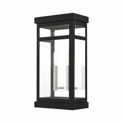 Outlet 🤩 13 - 18 In. Livex Lighting Hopewell 20704 2 Light Outdoor Wall Lantern ⌛ -Trans Globe Shop detail5LXL3264