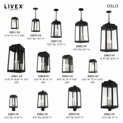 Brand new 💯 7 - 12 In. Livex Lighting Oslo 2085 Outdoor Wall Light 🤩 19 Brand new 💯 7 - 12 In. Livex Lighting Oslo 2085 Outdoor Wall Light 🤩 -Trans Globe Shop detail5LXL3435