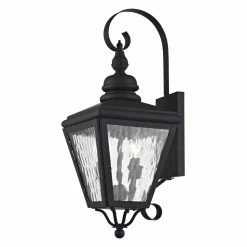 Best Pirce 🌟 19 - 24 In. Livex Lighting Cambridge 2031 Outdoor Wall Lantern 🎉 -Trans Globe Shop detail6LXL3063