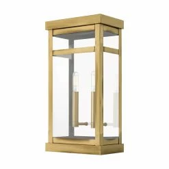 Outlet 🤩 13 - 18 In. Livex Lighting Hopewell 20704 2 Light Outdoor Wall Lantern ⌛ -Trans Globe Shop detail6LXL3264