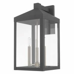 Wholesale 🎉 19 - 24 In. Livex Lighting Nyack 2058 Outdoor Wall Sconce ❤️ -Trans Globe Shop detail6LXL3434