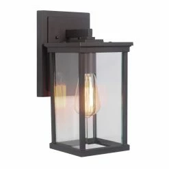 New 😍 13 - 18 In. Craftmade Riviera III Z97Outdoor Wall Lantern 🧨 -Trans Globe Shop detailCRA2279