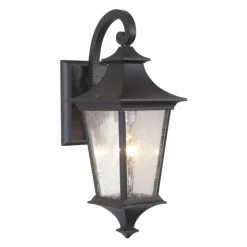 Budget 🔔 13 - 18 In. Craftmade Argent II Z1354 Small Outdoor Wall Mount Light 😍 -Trans Globe Shop detailCRA2307