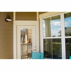 Flash Sale 🤩 7 - 12 In. Design House 579367 Mason Indoor/Outdoor Wall Light - Black 🤩 -Trans Globe Shop detailDHIC608