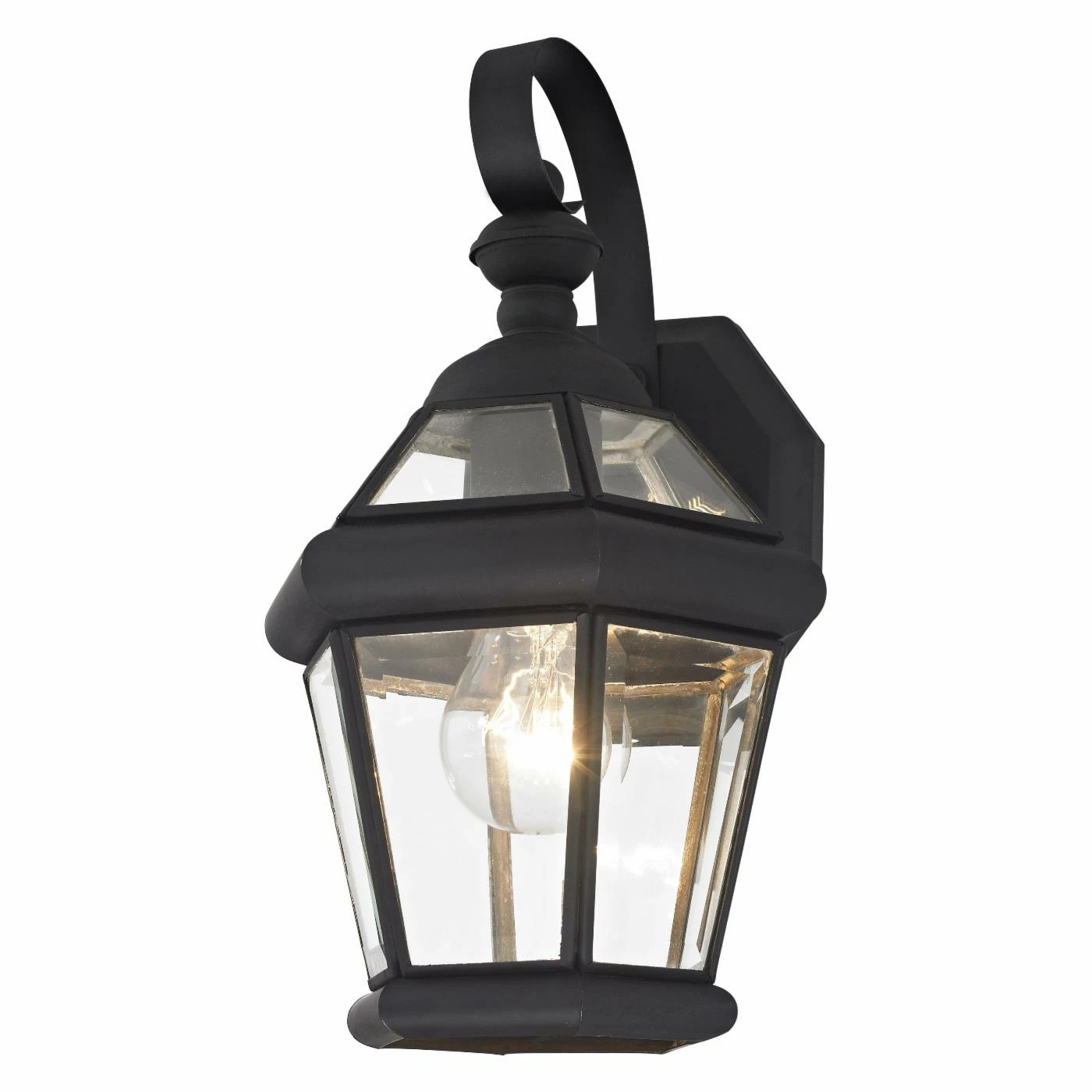 Wholesale ๐ Livex Lighting 7 - 12 In. Livex Georgetown 2061-04 Outdoor Wall Lantern - 12H In. Black โ 5 Wholesale ๐ Livex Lighting 7 - 12 In. Livex Georgetown 2061-04 Outdoor Wall Lantern - 12H In. Black โ - Image 3