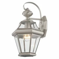 Hot Sale ๐ฅ Livex Lighting 13 - 18 In. Livex Georgetown 2161-91 Outdoor Wall Lantern - 15H In. Brushed Nickel ๐คฉ 10 Hot Sale ๐ฅ Livex Lighting 13 - 18 In. Livex Georgetown 2161-91 Outdoor Wall Lantern - 15H In. Brushed Nickel ๐คฉ -Trans Globe Shop detailLXL028 2