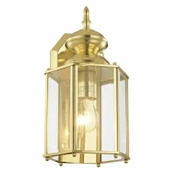 Promo 🛒 Livex Lighting 13 - 18 In. Livex Outdoor Basics 2007 Wall Lantern 13H In. 💯 -Trans Globe Shop detailLXL224
