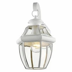 Budget 💯 Livex Lighting 13 - 18 In. Livex Monterey 2151 Wall Lantern 13H In. ⭐ -Trans Globe Shop detailLXL226