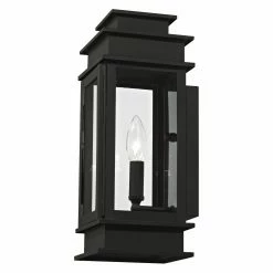 Coupon ⌛ 13 - 18 In. Livex Lighting Princeton 2013 Outdoor Wall Lantern ⭐ -Trans Globe Shop detailLXL3005