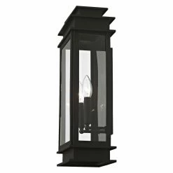 Best Sale ✨ 19 - 24 In. Livex Lighting Princeton 2018 Outdoor Wall Lantern 👍 -Trans Globe Shop detailLXL3008