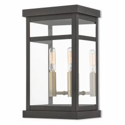 Wholesale 👏 7 - 12 In. Livex Lighting Hopewell 20702 2 Light Outdoor Wall Lantern 💯 -Trans Globe Shop detailLXL3262