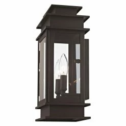 Discount ⭐ Livex Lighting 13 - 18 In. Livex Princeton 2014 Outdoor Wall Lantern Bronze 14H In. ⌛ 10 Discount ⭐ Livex Lighting 13 - 18 In. Livex Princeton 2014 Outdoor Wall Lantern Bronze 14H In. ⌛ -Trans Globe Shop detailLXL486