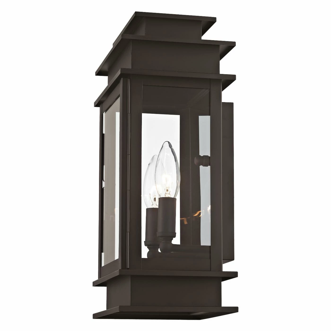 Discount ⭐ Livex Lighting 13 - 18 In. Livex Princeton 2014 Outdoor Wall Lantern Bronze 14H In. ⌛ 5 Discount ⭐ Livex Lighting 13 - 18 In. Livex Princeton 2014 Outdoor Wall Lantern Bronze 14H In. ⌛ - Image 3