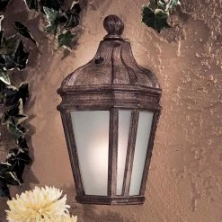 Brand new ✨ 13 - 18 In. Minka Lavery Harrison 1 Light Outdoor Pocket Lantern 🔥 -Trans Globe Shop detailMKA1150