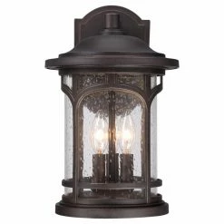 Brand new 😀 13 - 18 In. Quoizel Marblehead MBH8409PN Outdoor Wall Lantern 😍 -Trans Globe Shop detailQUO2232