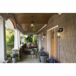 Budget 👍 13 - 18 In. Kichler Andover Outdoor Wall Light 🔔 -Trans Globe Shop inuseKIC6531
