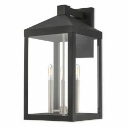 Buy ๐ 19 - 24 In. Livex Lighting Nyack 20585 3 Light Outdoor Wall Lantern โจ 7 Buy ๐ 19 - 24 In. Livex Lighting Nyack 20585 3 Light Outdoor Wall Lantern โจ -Trans Globe Shop inuseLXL3271