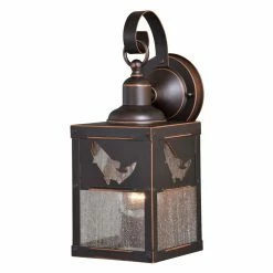Coupon ⌛ 13 - 18 In. Vaxcel Missoula Outdoor Wall Mount Wall Light 🎉 -Trans Globe Shop inuseOSL2321