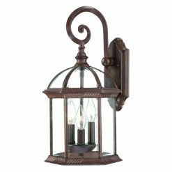 Flash Sale 🛒 Acclaim Lighting Inc 19 - 24 In. Acclaim Lighting Dover 3 Light Outdoor Wall Mount Light Fixture 🎁