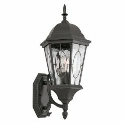 Best Pirce ⭐ Trans Globe Lighting Armed Sconces Trans Globe 4715 Watered Windows Outdoor Coach Light 😀