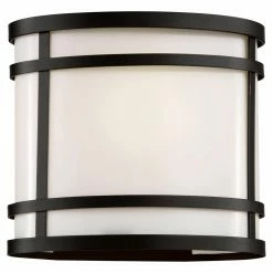 Outlet 🧨 Trans Globe Lighting 7 - 12 In. Trans Globe Cityscape 40200 Oval Patio Light - 7.5H In. 😍